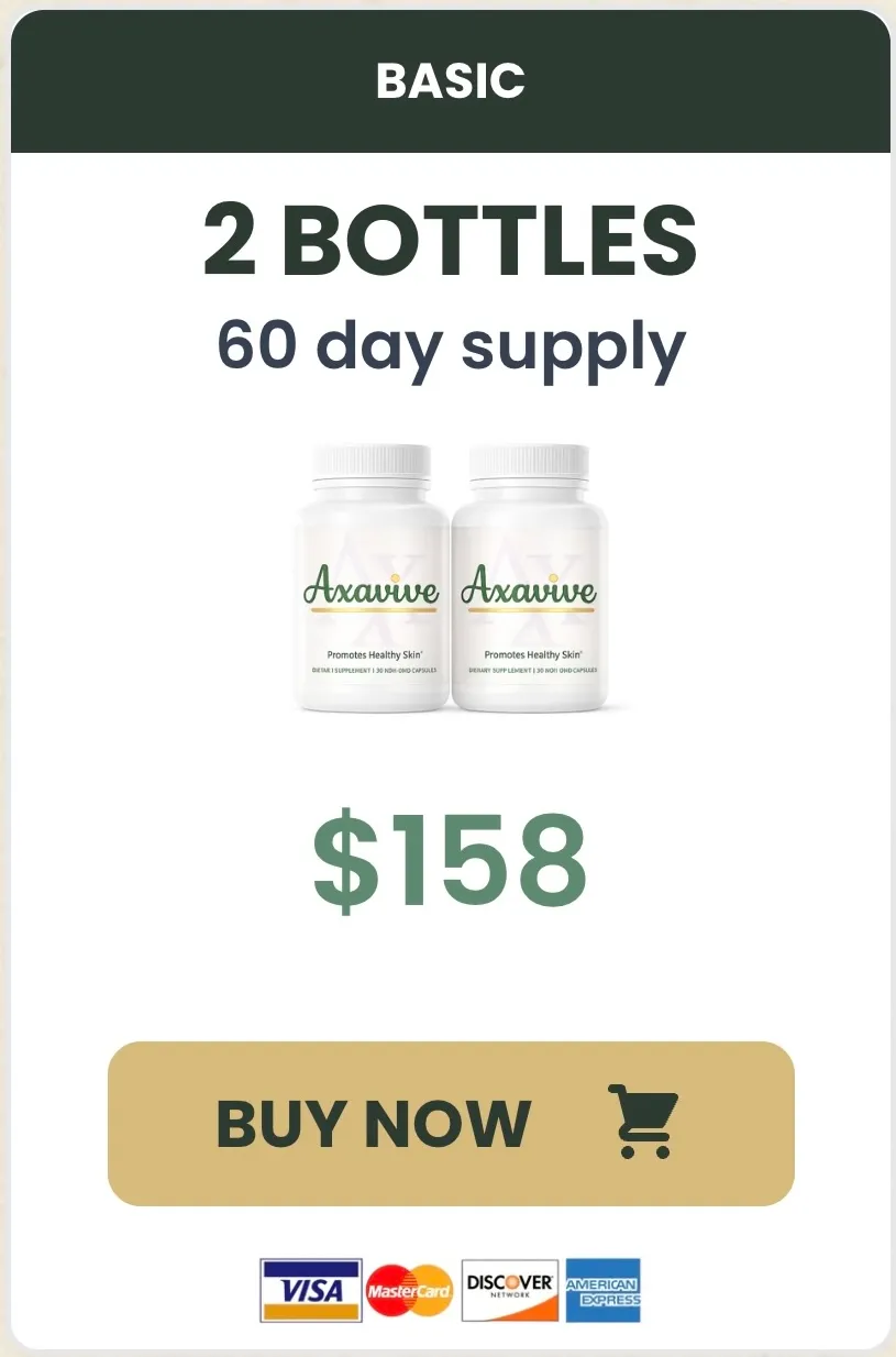 Axavive 2 bottles - 60 day supply