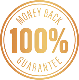 Axavive 90 day money back guarantee seal